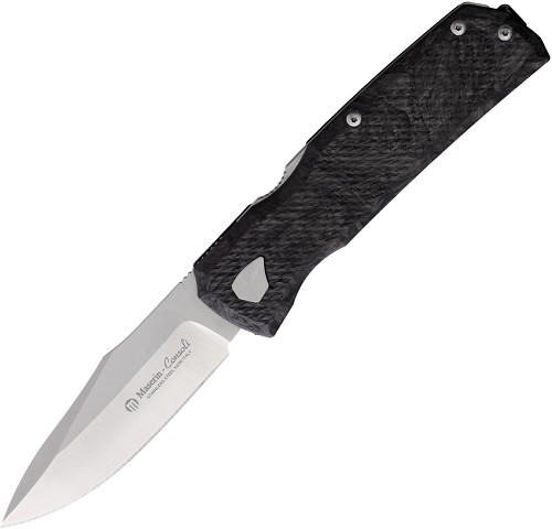 Maserin Power Knife Black Fat Carbon Fiber - MAS502N 