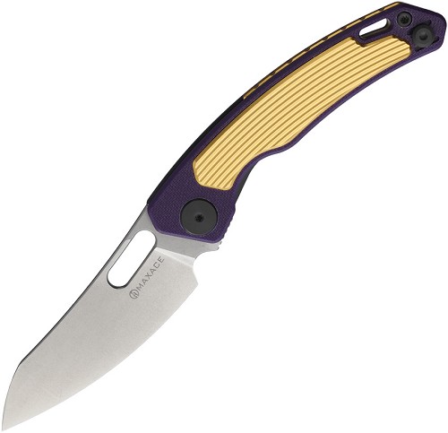 Maxace Black Mirror S Linerlock Pocket Knife - MAXMM522C 