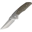 Mechforce Hokkaido Bolster Lock Pocket Knife Green Micarta - MCF002 