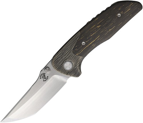 Mechforce Hokkaido Bolster Lock Pocket Knife Carbon Fiber - MCF003 