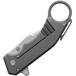 Mechforce Ringed Rhino Framelock Pocket Knife Blue Carbon Fiber - MCF009 