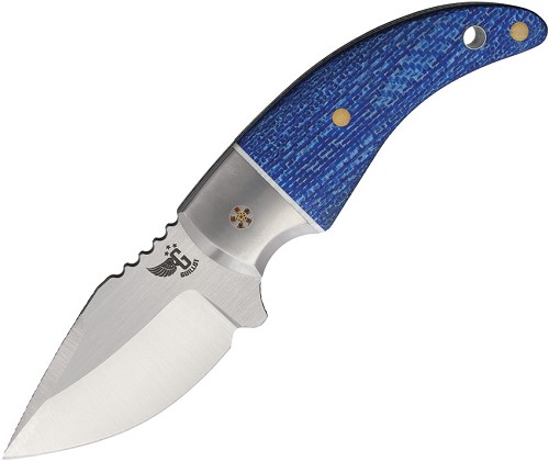 Mechforce Kestrel Fixed Blade Knife Blue - MCF013 