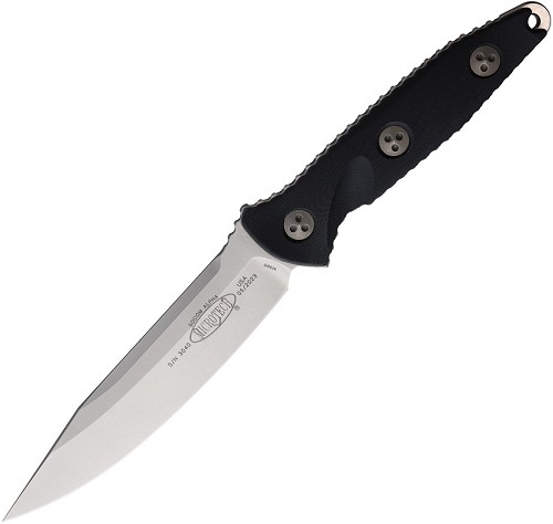 Microtech Socom Alpha Fixed Blade Knife S/E Black - MCT11310 