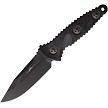 Microtech SOCOM Alpha Miniature Fixed Blade Knife S/E DLC Carbon Fiber - MCT113M1DLCCFS 
