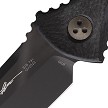 MCT113M1DLCCFS Microtech SOCOM Alpha Miniature Fixed Blade Knife S/E DLC Carbon Fiber 