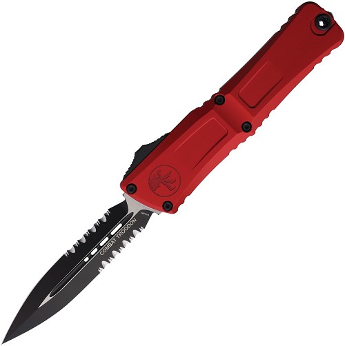 Microtech Automatic Pocket Knife OTF Combat Troodon DE Gen III - MCT11422RD 