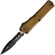 Microtech Automatic Pocket Knife OTF Combat Troodon DE Gen III - MCT11422TA 