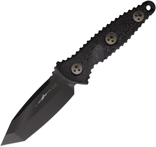 Microtech Socom Alpha Miniature Fixed Blade Knife T/E Carbon Fiber - MCT114M1DLCCFS 