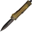 Microtech Automatic Combat Troodon Pocket Knife D/E Damascus OTF - MCT14216DLCTULS 