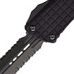 MCT1422CTDSH Microtech Automatic Pocket Knife Combat Troodon D/E OTF Black 