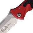 MCT16111RD Microtech Socom Elite Fixed Blade Knife Partially Serrated Red 