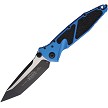 Microtech Socom Elite S\E Linerlock Pocket Knife Blue - MCT1611BL 