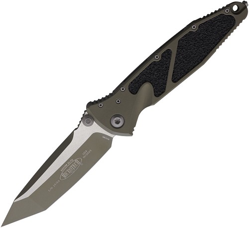 Microtech Socom Elite Linerlock Pocket Knife Green - MCT1611MGC21Z 