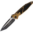 Microtech Socom Elite Linerlock Pocket Knife Tan - MCT1611TA 