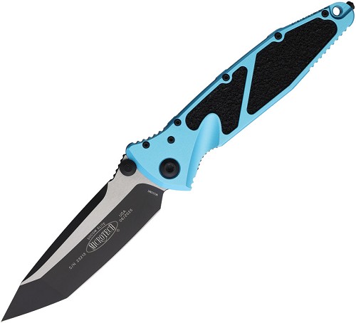 Microtech Socom Elite Linerlock Pocket Knife Turquoise - MCT1611TQ 