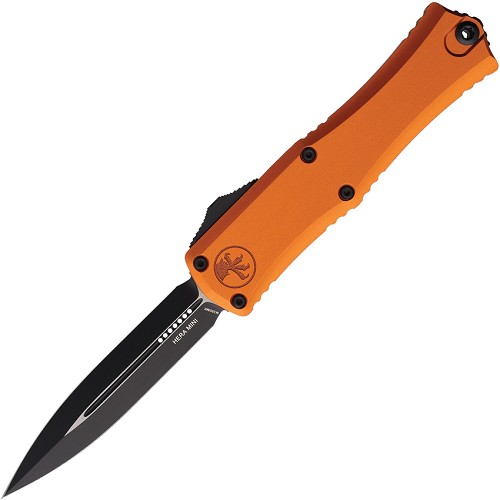 Microtech Automatic Pocket Knife Hera II Mini OTF Orange - MCT1702M1OR 