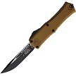 Microtech Automatic Pocket Knife Hera II OTF Miniature Tan - MCT1703M1TA 