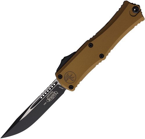 Microtech Automatic Pocket Knife Hera II OTF Miniature Tan - MCT1703M1TA 