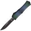 Microtech Automatic Pocket Knife Hera II Mini OTF Recurve - MCT1705M1BLX51S 