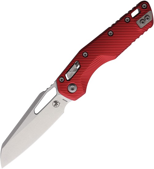 Microtech MSI Ram-Lok Pocket Knife Red - MCT21010FLRD 