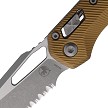 MCT21011APFLTA Microtech MSI Ram-Lok Pocket Knife Fluted Tan 