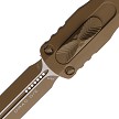 MCT2251CTA Microtech Automatic Pocket Knife Dirac D/E OTF Cerakote Tan 