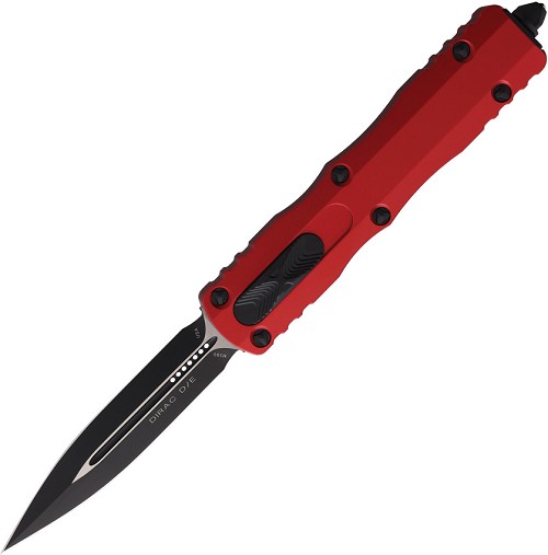 Microtech Automatic Pocket Knife Dirac D/E OTF Red - MCT2251RD 