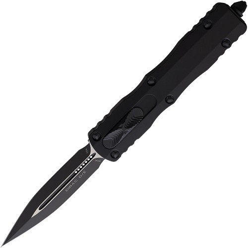 Microtech Automatic Pocket Knife Dirac D/E OTF Black - MCT2251T 