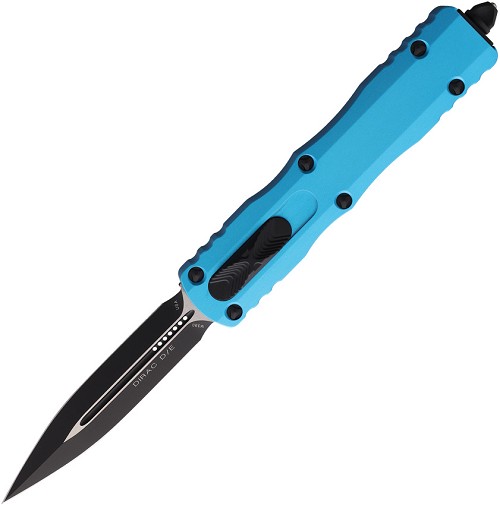 Microtech Automatic Dirac D/E OTF Pocket Knife Teal - MCT2251TQ 
