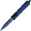 Microtech Automatic Pocket Knife Dirac OTF Weathered Blue - MCT2251WBL 
