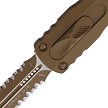 MCT2252CTA Microtech Automatic Pocket Knife Dirac D/E OTF Cerakote Tan 