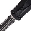 MCT2252T Microtech Automatic Pocket Knife Dirac D/E OTF Black 
