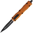 Microtech Automatic Pocket Knife Dirac OTF Tangerine - MCT2253OT 
