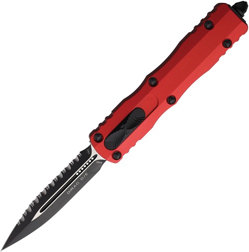Microtech Automatic Pocket Knife Dirac D/E OTF Red - MCT2253RD 