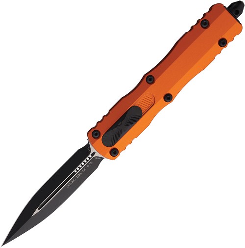 Microtech Automatic Pocket Knife Dirac Delta OTF Orange - MCT2271OR 