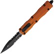 Microtech Automatic Pocket Knife Dirac Delta OTF Tangerine - MCT2272OT 