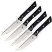 Microtech 4.5 Inch Steak Knife Set Black G10 - MCT360012SETBK 