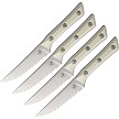 Microtech 4.5 Inch Steak Knife Set Ivory G10 - MCT360012SETIV 