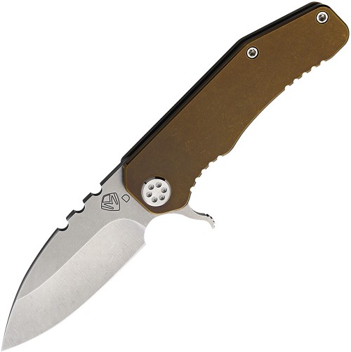 Medford 187 Framelock Pocket Knife Bronze - MD001DTQ36A1 