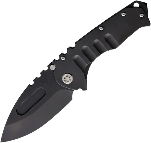Medford Praetorian T Framelock Pocket Knife DLC Drop Point - MD0124PD30PV 