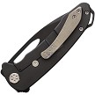 MD0384PQ30PV Medford On Belay Framelock Pocket Knife Black 