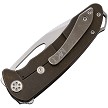 MD0384TQ36A1 Medford On Belay Framelock Pocket Knife Bronze 