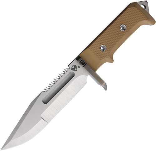Medford USMC Raider Fixed Blade Bowie Knife S35VN Tumbled - MD075STQ09KC 