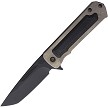 Medford TFF-4 Framelock Pocket Knife Tanto Black - MD1404PT01TM 