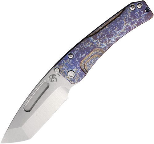 Medford Slim Midi Framelock Pocket Knife Tanto Flamed - MD2014TT03A2 
