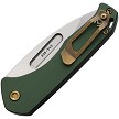 MD2064TD40AG Medford Automatic Swift Button Lock Pocket Knife Green 