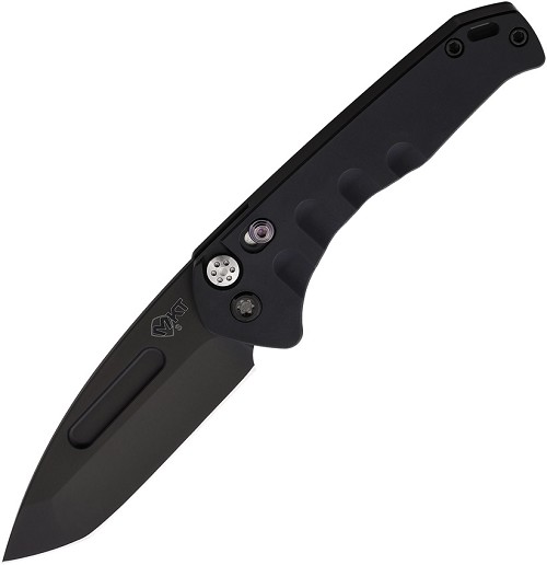 Medford Automatic Swift Button Lock Pocket Knife Black - MD206SPT42AB 