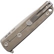 MD2124TQ42TM Medford M-48 Framelock Pocket Knife Tumbled Blade Green 