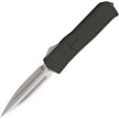 Medford Automatic Pocket Knife OTF Dagger Green - MD2135TG40AGF 