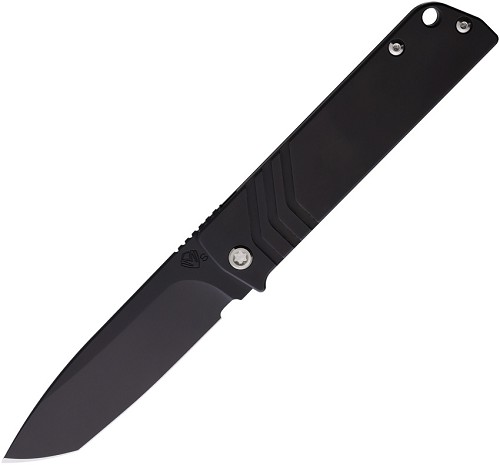 Medford Antik Framelock Pocket Knife S45VN DLC Tanto - MD214SPT30PV 